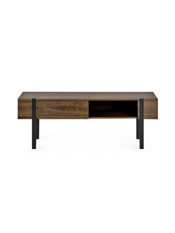 Troy TV Unit up to 65 Inch - Rustic Wood Effect - Image 5