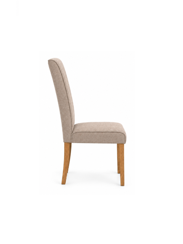 Valencia Upholstered Dining Chair (Set of 2) - Cream Chenille - Image 10