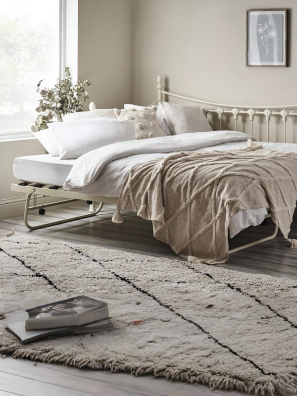 Versailles 90cm Single Ivory Underbed Trundle