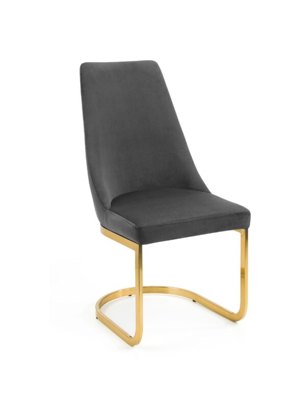 Vittoria High Back Upholstered Dining Chair (Set of 2) - Image 4