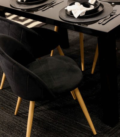 Venice Black Dining Chairs