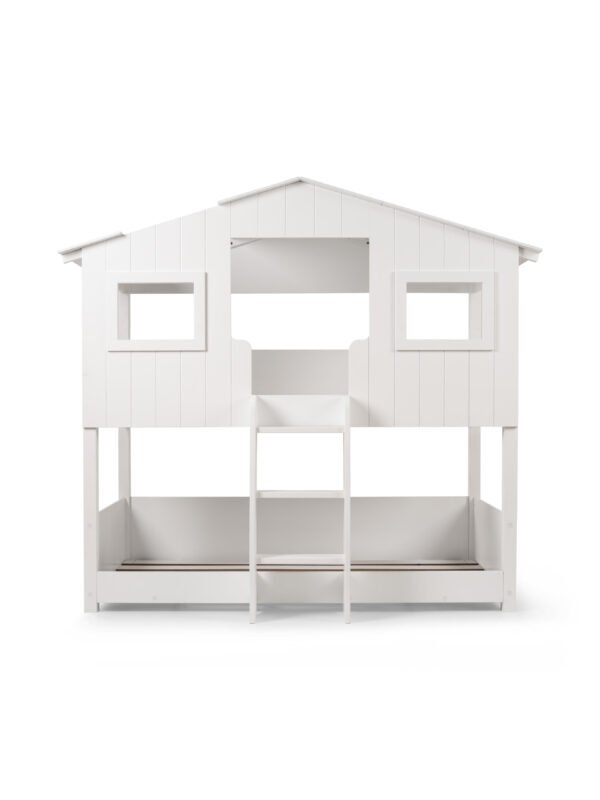 Willow 90cm Single White Treehouse Bunk Bed - Image 4