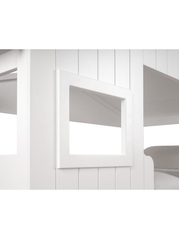 Willow 90cm Single White Treehouse Bunk Bed - Image 5