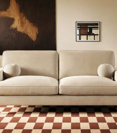 Addison 3 Seater Velvet Sofa