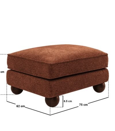 Addison Footstool Chenille