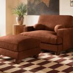 Addison Footstool Chenille