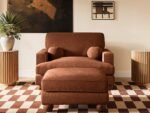 Addison Footstool Chenille