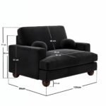 Addison Loveseat Velvet