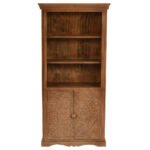 Artwork Mango Wood Large Corner Bookcase - Image 2