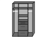 Ashby 4 Door Wardrobe