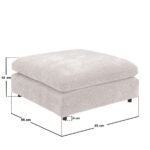 Asher Footstool Boucle
