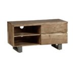 Baltic Live Edge 2 Drawer Small TV - Image 4