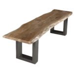 Baltic Live Edge Large Bench - Image 2