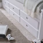 Nova White Wooden 6 Drawer Bed - Image 6