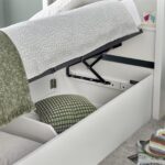 Oscar Wooden Ottoman Storage Bed - Image 5