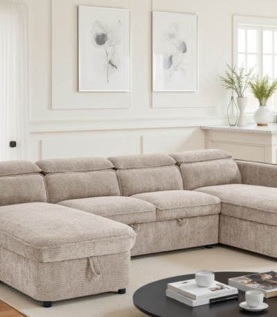 Brancaster U Shape Corner Sofa Bed