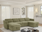 Brancaster U Shape Corner Sofa Bed