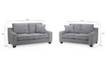 Calder 3+2 Sofa Set