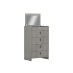 Camelford 4 Drawer Chest with Mirror