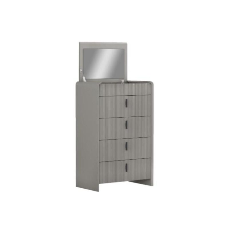 Camelford 4 Drawer Chest with Mirror
