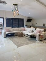 Cawdor Modular Large Corner Electric Recliner Sofa