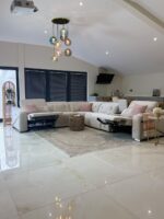 Cawdor Modular Large Corner Electric Recliner Sofa