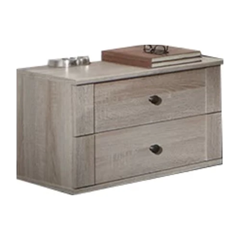 coniston-2-drawer-bedside-table-2-framed Coniston 2 Drawer Bedside Table - Image 1