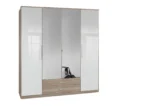 Corbridge 4 Door 2 Drawer Wardrobe with Mirrors