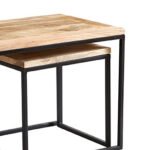 Cosmo Industrial John Long Coffee Table Set - Image 3