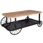 Craft Wheel Coffee Table