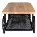 Craft Wheel Coffee Table - Image 2