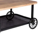 Craft Wheel Coffee Table - Image 4