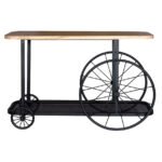 Craft Wheel Console Table - Image 2