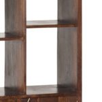 Dark Gold Large Bookcase 2 Door - Image 3