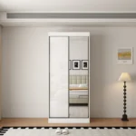 Dartmouth Gloss White Sliding Wardrobe