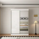 Dartmouth Gloss White Sliding Wardrobe
