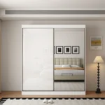 Dartmouth Gloss White Sliding Wardrobe