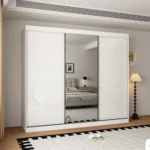 Dartmouth Gloss White Sliding Wardrobe