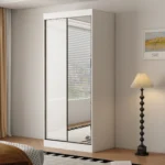 Dartmouth Gloss White Sliding Wardrobe