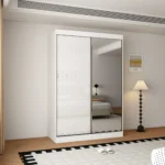 Dartmouth Gloss White Sliding Wardrobe