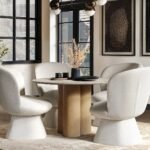 Deko Dining Table with 4 Aiko Chairs Set