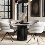 Deko Dining Table with 4 Eira Chairs Set