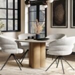 Deko Dining Table with 4 Eira Chairs Set