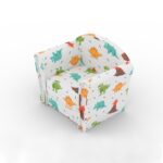 Dinosaur Mini Armchair - Grey - Image 2