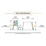 Dinosaur Table and 2 Chairs - Image 4