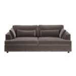 Drew 3 Seater Velvet Sofa