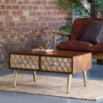 Edison Coffee Table with 2 Drawers