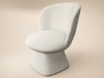Elin Dining Table with 4 Aiko Chairs Set
