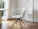 Elin Dining Table with 4 Eira Chairs Set