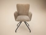 Elin Dining Table with 4 Kora Chairs Set
